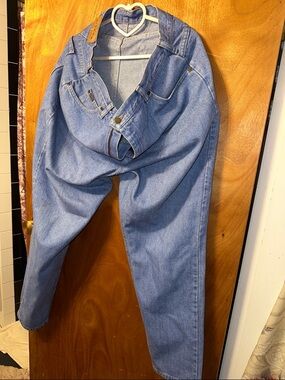 Vintage Riders by Lee Blue Denim Overalls with Chest Pocket
